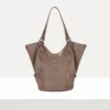 Bolso de hombro grande Olive
