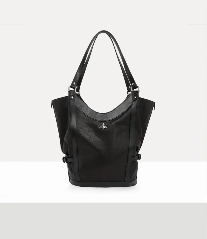 Bolso de hombro grande Olive