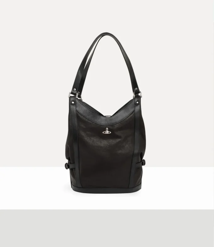 Bolso de hombro grande Olive