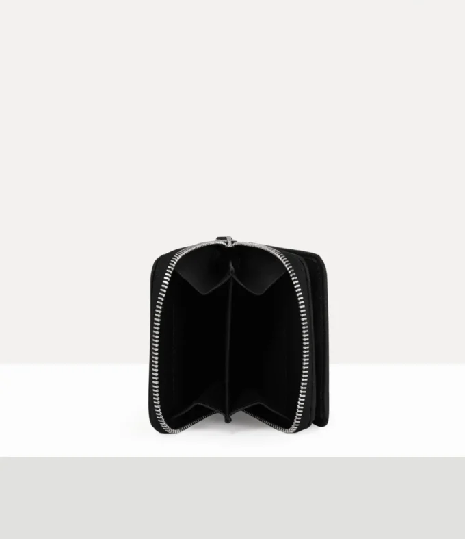 Cartera mediana con cremallera