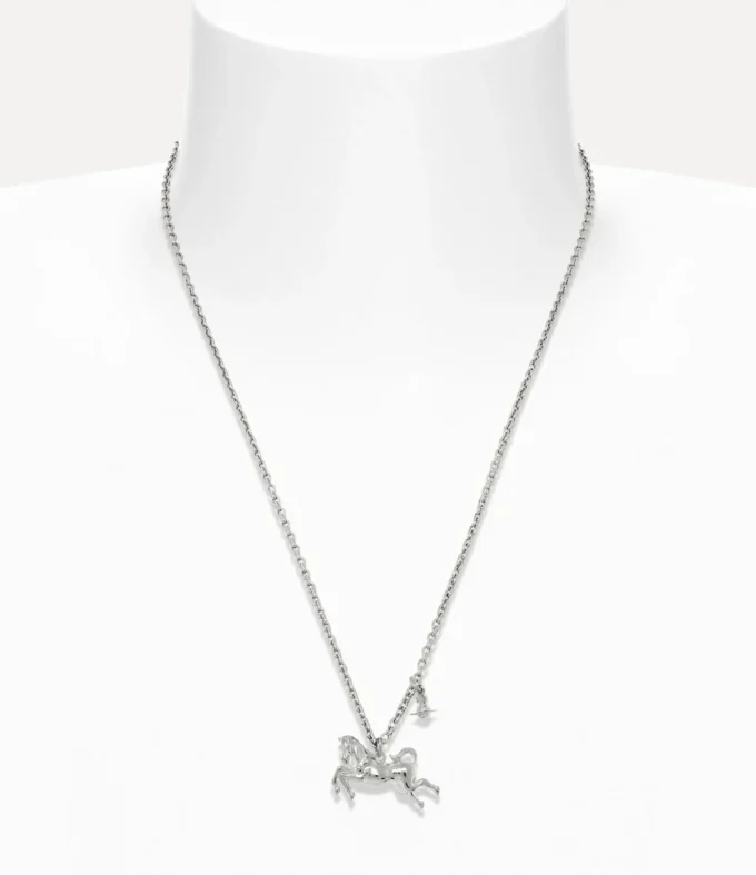 Collar con colgante Man. Cheval