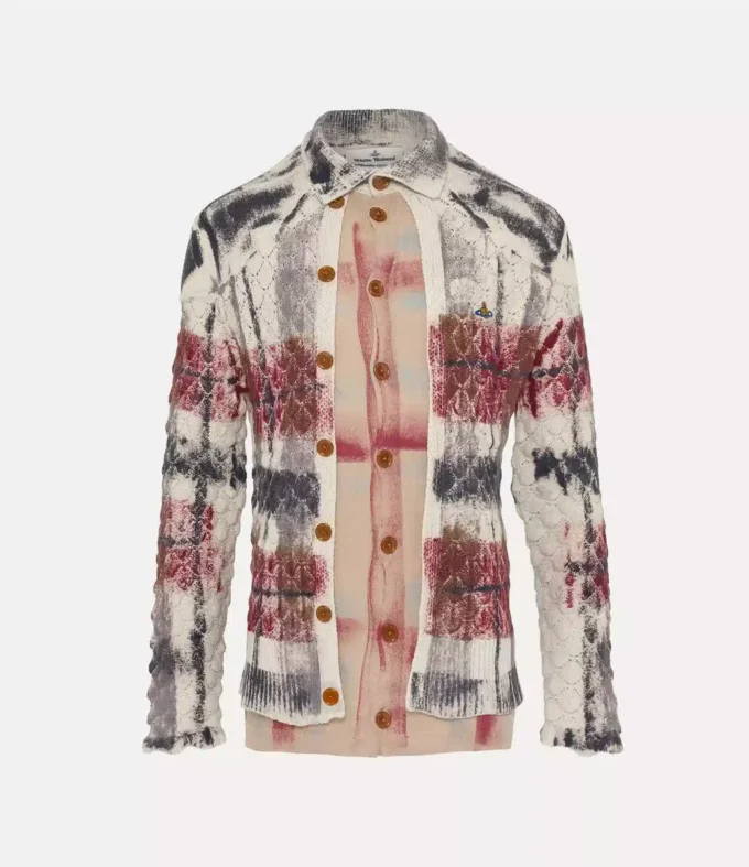 Cárdigan Dual Tartan