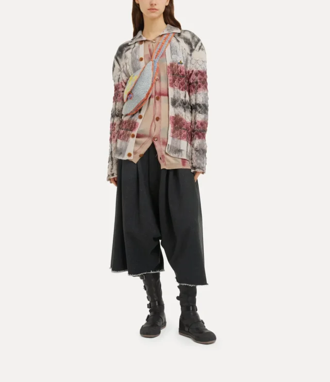 Cárdigan Dual Tartan