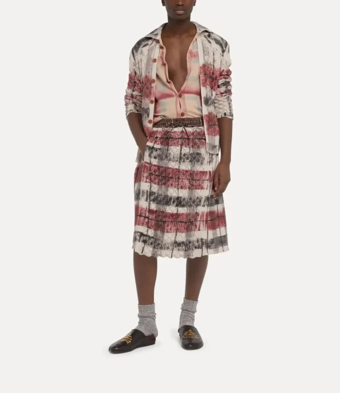 Cárdigan Dual Tartan