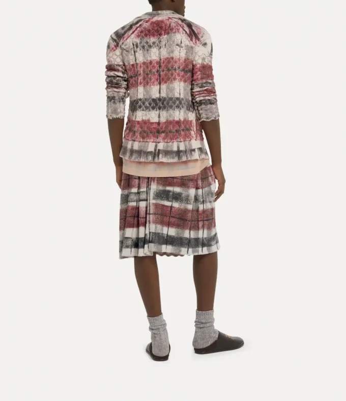 Cárdigan Dual Tartan