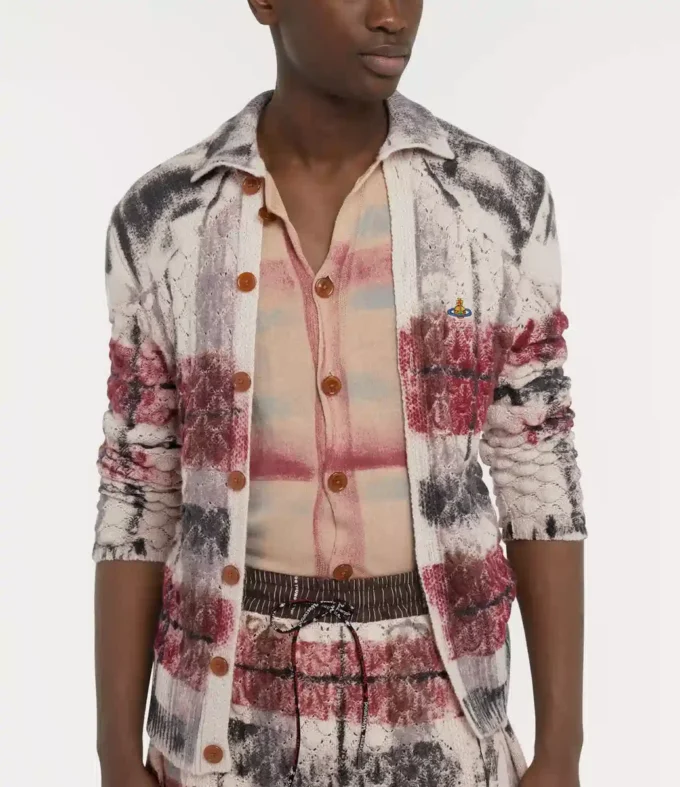 Cárdigan Dual Tartan