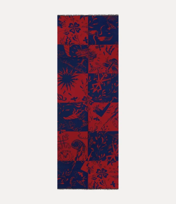 Estola a cuadros Estola a cuadros