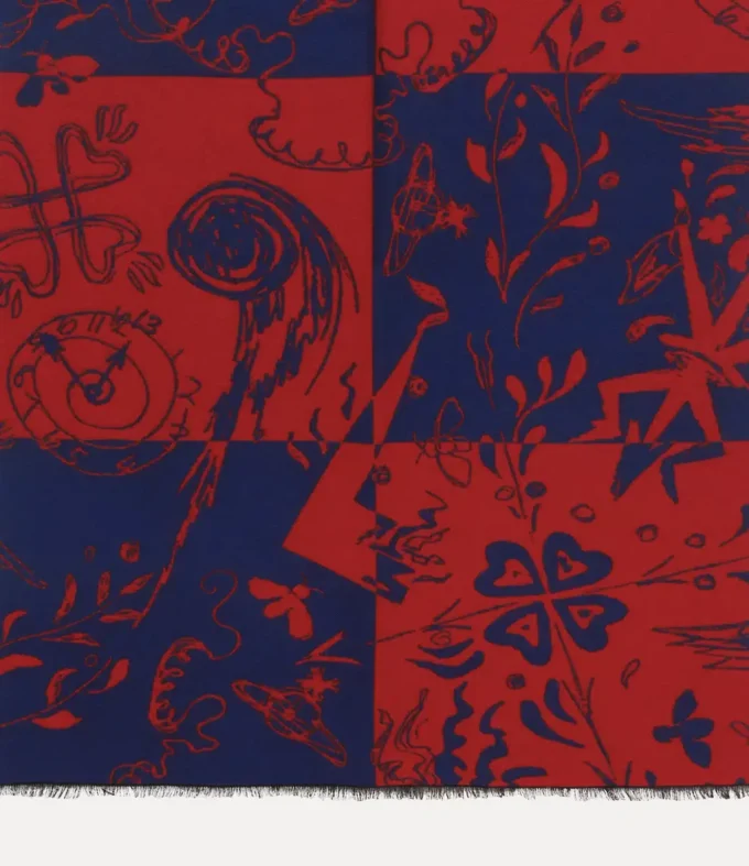 Estola a cuadros Estola a cuadros