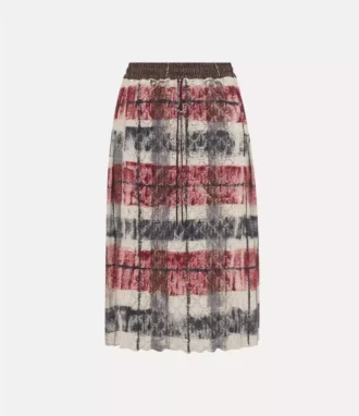 Falda escocesa de doble tartán