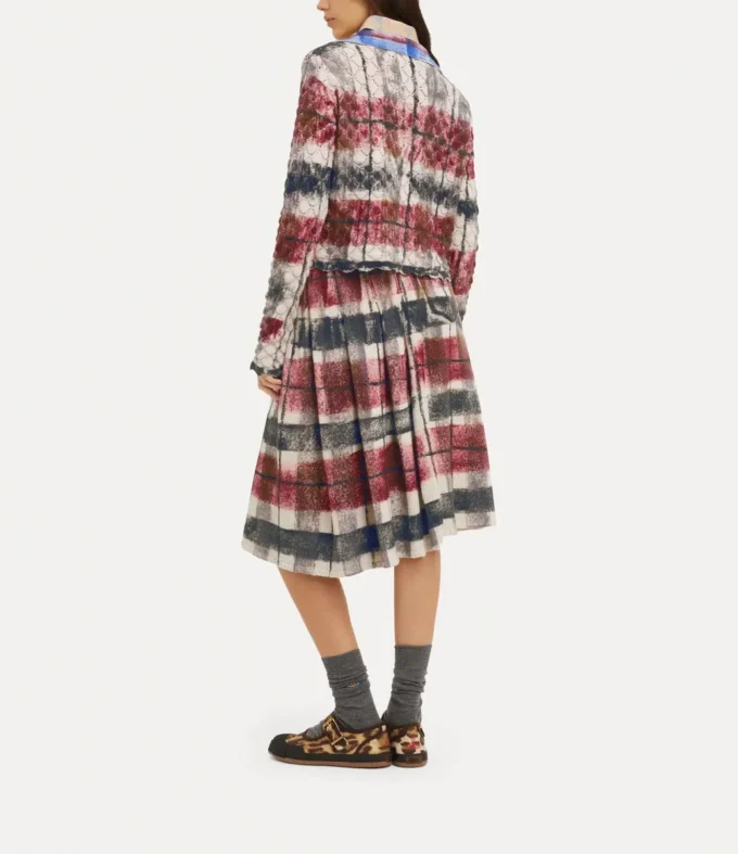 Falda escocesa de doble tartán