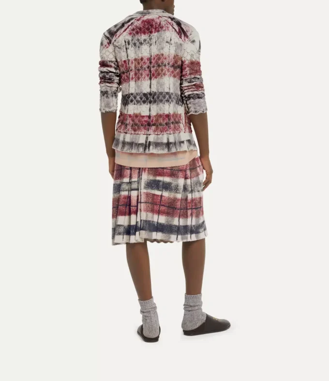 Falda escocesa de doble tartán