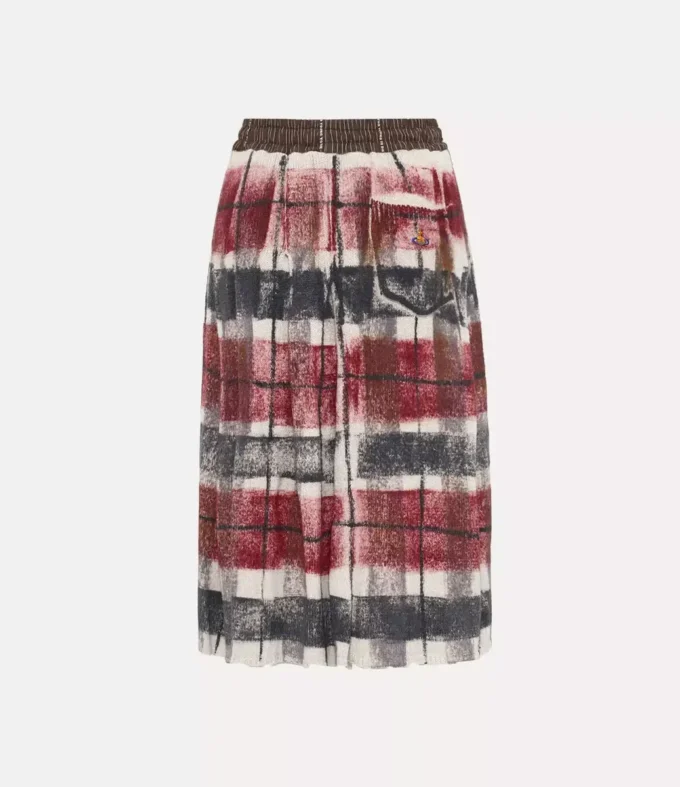 Falda escocesa de doble tartán