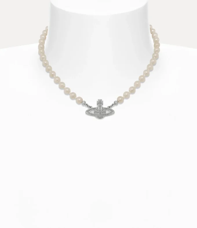 Gargantilla Mini Bas Relief Pearl