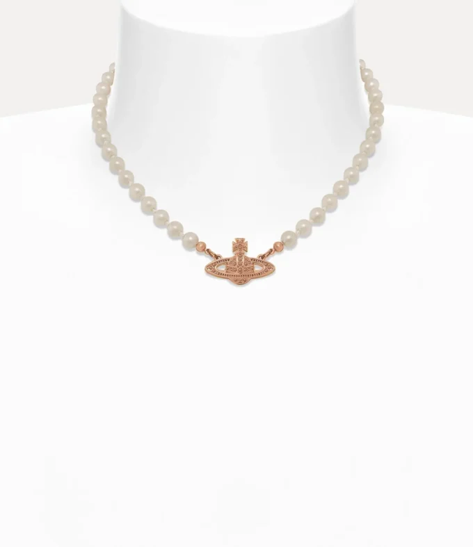 Gargantilla Mini Bas Relief Pearl