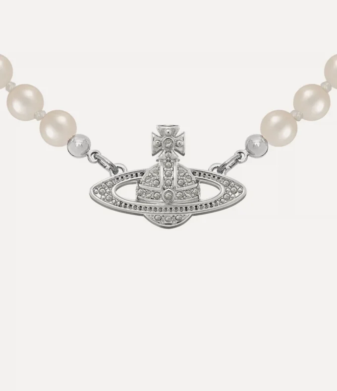 Gargantilla Mini Bas Relief Pearl
