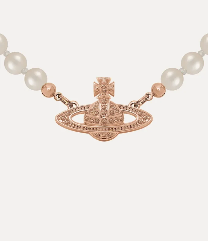 Gargantilla Mini Bas Relief Pearl