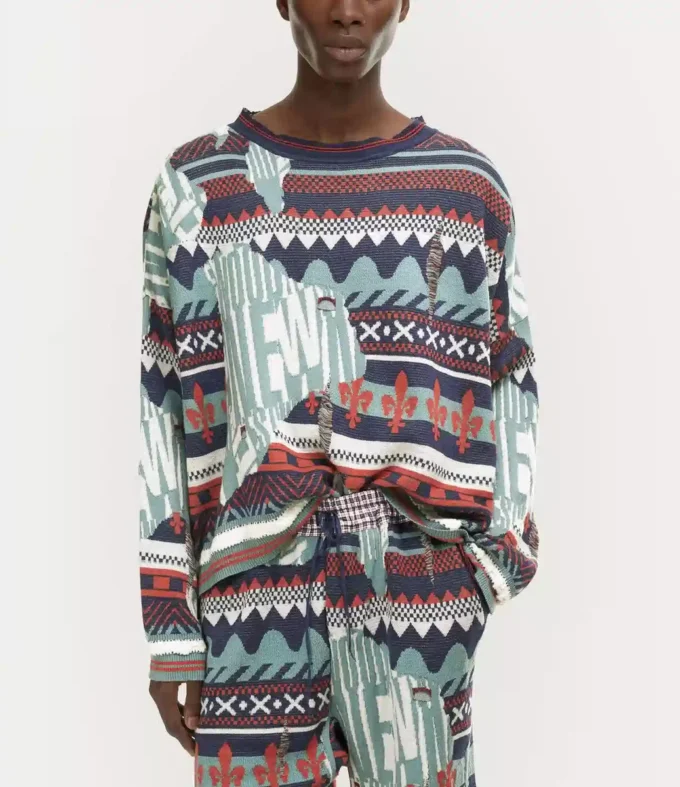 Jersey Broken Fair Isle