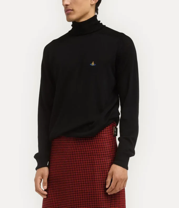 Jersey de cuello alto Fisherman