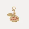 Llavero con charm de perro Wild Beauty