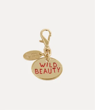 Llavero con charm de perro Wild Beauty