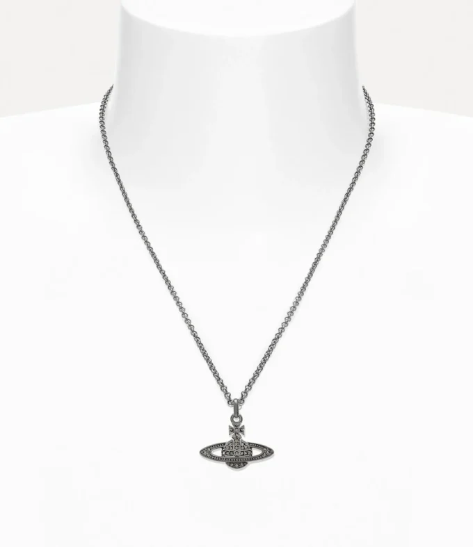 Man. Collar con colgante Mini Bas Relief Orb