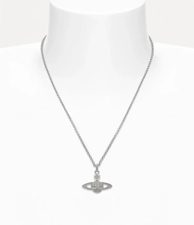 Man. Collar con colgante Mini Bas Relief Orb