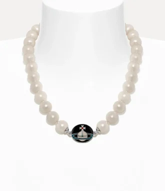 Man. Collar Loelia Large Pearl