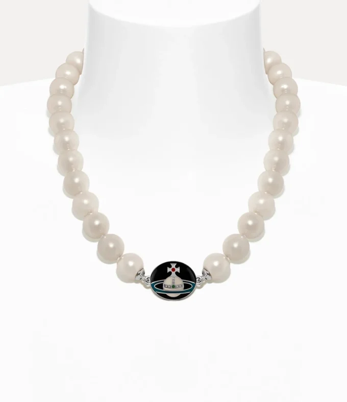 Man. Collar Loelia Large Pearl