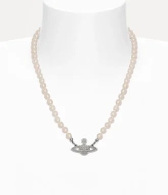 Man. Collar Mini Bas Relief Pearl