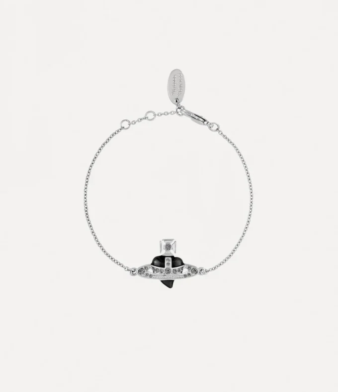 Nueva pulsera con corazón de diamantes