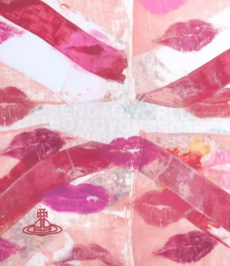 Pañuelo cuadrado Union Jack Kiss