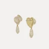 Pendientes Mimosa Pave