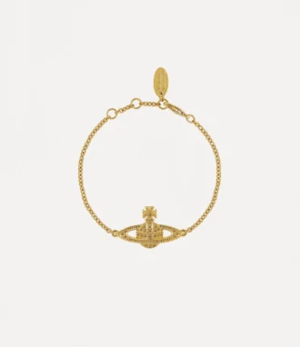 Pulsera con cadena en mini relieve