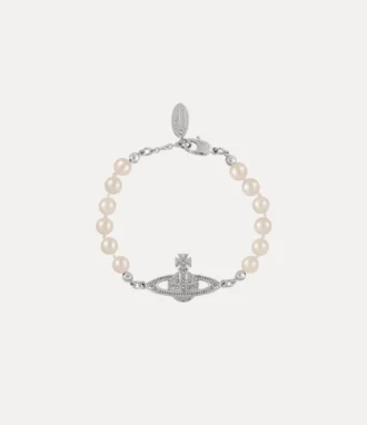 Pulsera Mini Bas Relief Pearl
