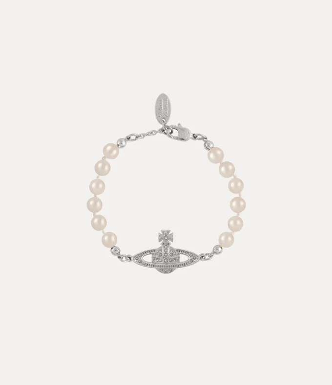 Pulsera Mini Bas Relief Pearl
