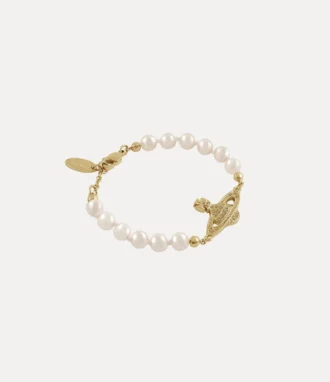 Pulsera Mini Bas Relief Pearl