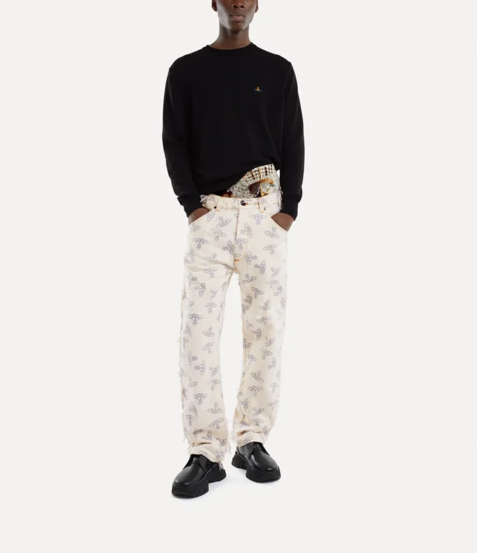 Suéter Alex de cuello redondo