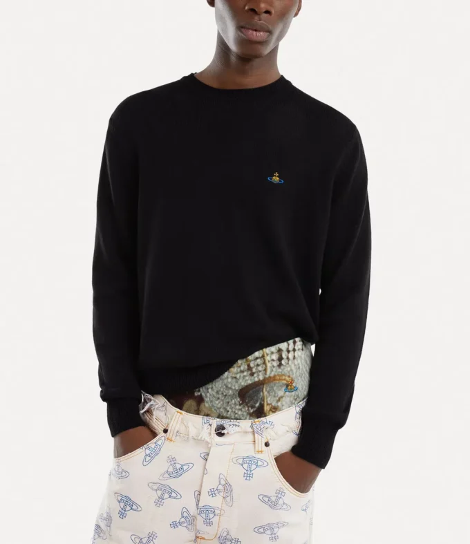 Suéter Alex de cuello redondo