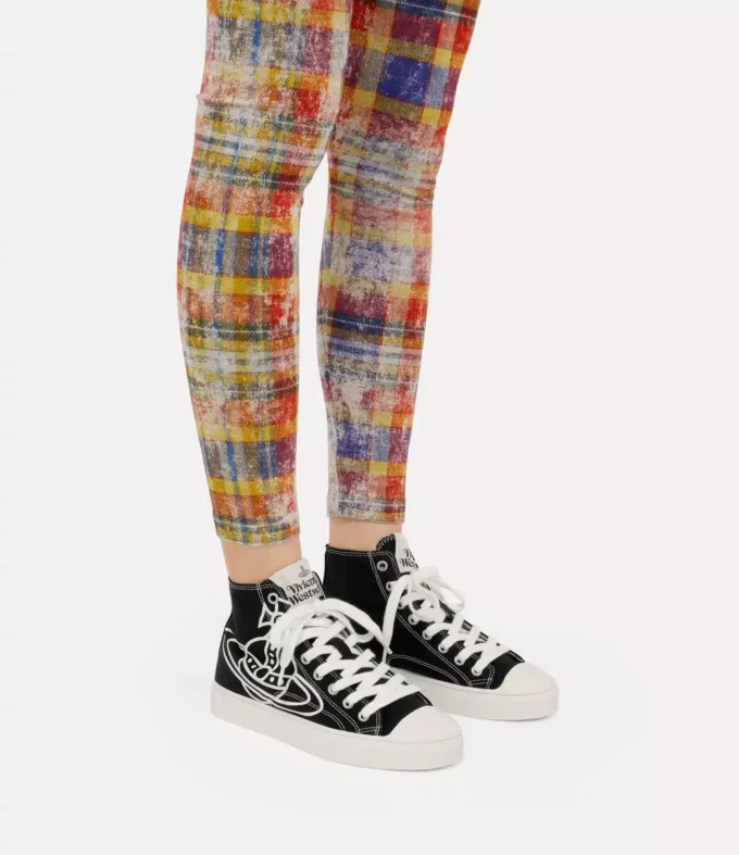 Zapatillas altas de lona