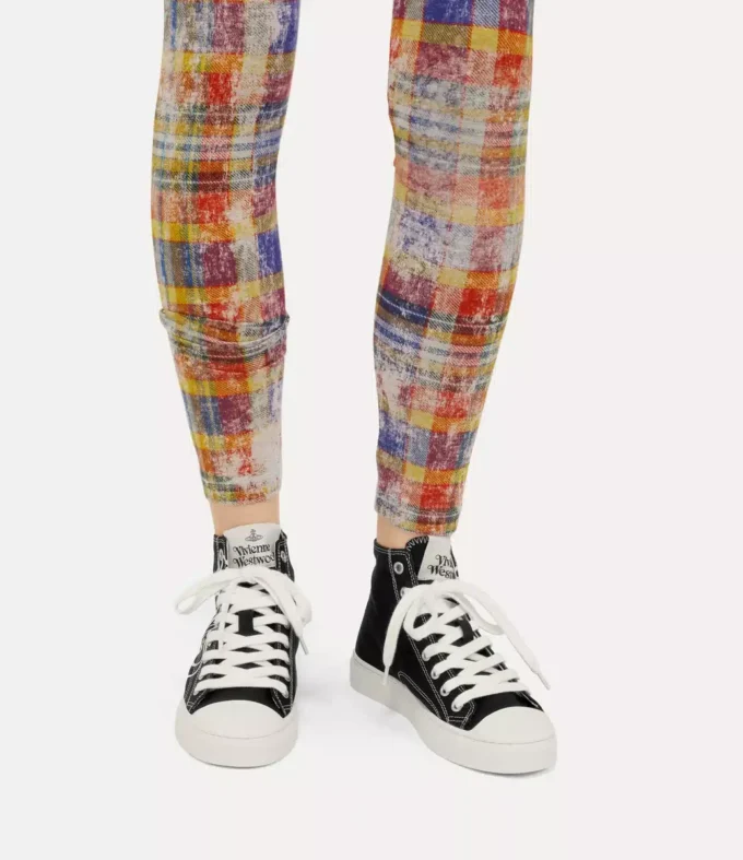 Zapatillas altas de lona