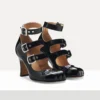 Zapatos Animal Toe Three-Strap