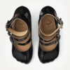 Zapatos Animal Toe Three-Strap