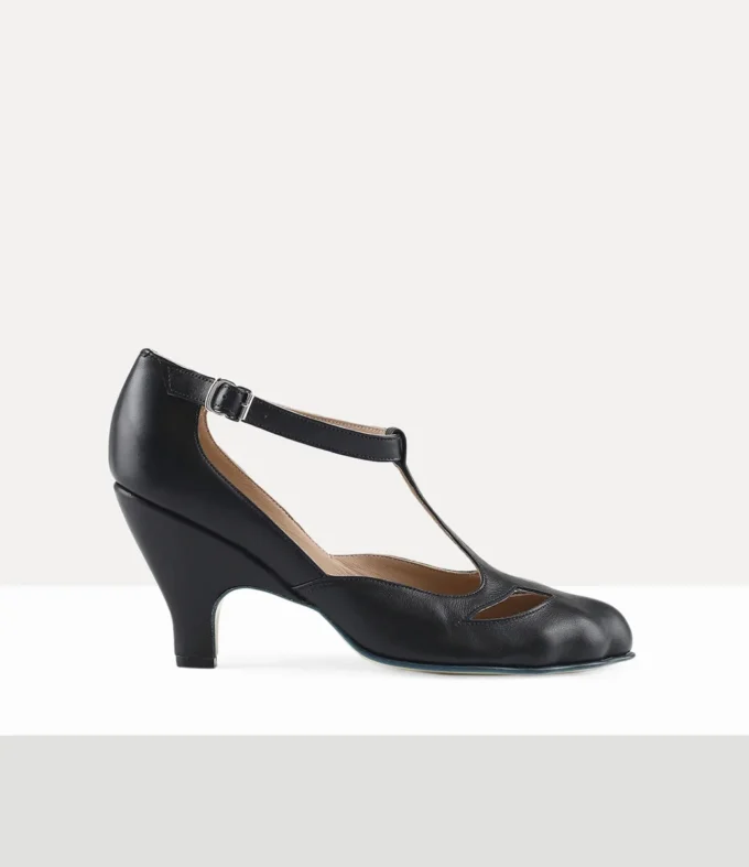 Zapatos con barra en T